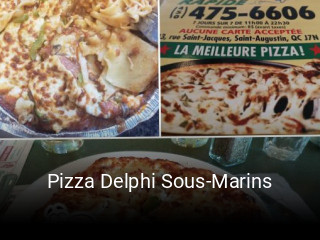 Pizza Delphi Sous-Marins