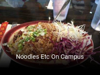 Noodles Etc On Campus