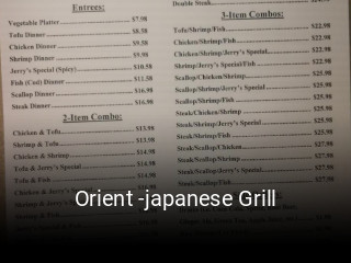 Orient -japanese Grill