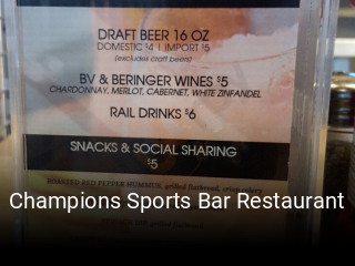 Champions Sports Bar Restaurant