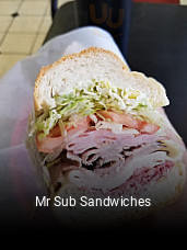 Mr Sub Sandwiches