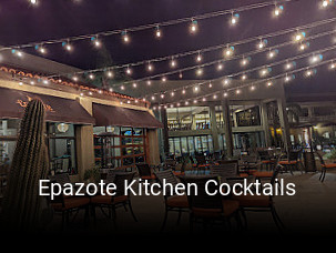 Epazote Kitchen Cocktails