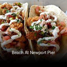 Beach At Newport Pier