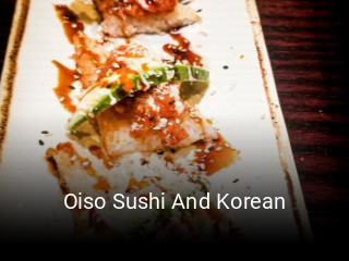 Oiso Sushi And Korean