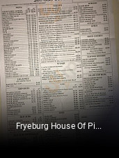 Fryeburg House Of Pizza