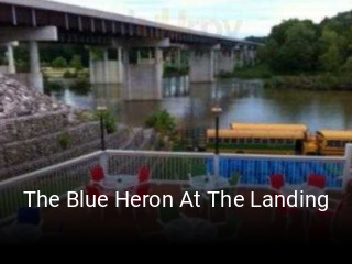 The Blue Heron At The Landing