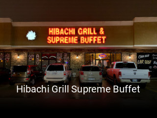 Hibachi Grill Supreme Buffet