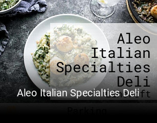 Aleo Italian Specialties Deli