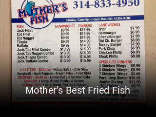 Mother's Best Fried Fish