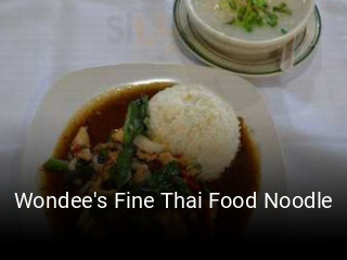 Wondee's Fine Thai Food Noodle