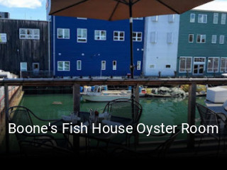 Boone's Fish House Oyster Room