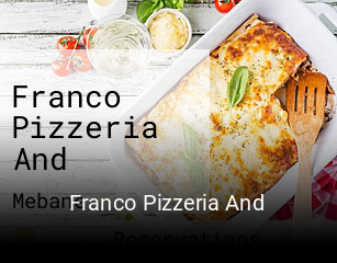 Franco Pizzeria And