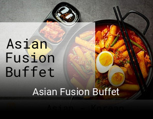 Asian Fusion Buffet