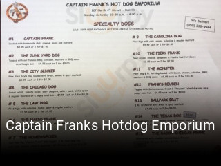 Captain Franks Hotdog Emporium