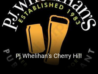 Pj Whelihan's Cherry Hill