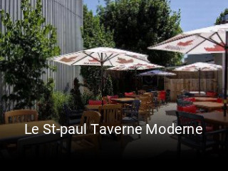 Le St-paul Taverne Moderne