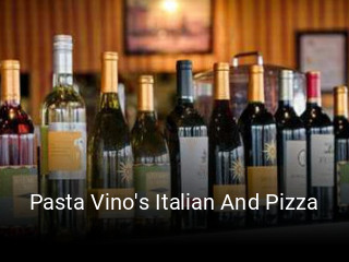 Pasta Vino's Italian And Pizza