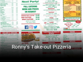 Ronny's Take-out Pizzeria