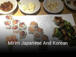 Mirim Japanese And Korean