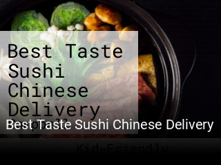 Best Taste Sushi Chinese Delivery