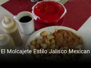 El Molcajete Estilo Jalisco Mexican