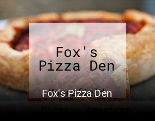 Fox's Pizza Den