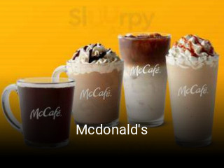 Mcdonald's