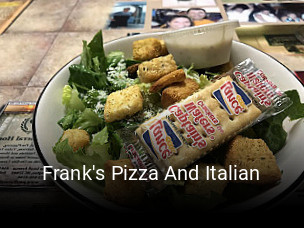 Frank's Pizza And Italian