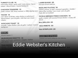 Eddie Webster's Kitchen