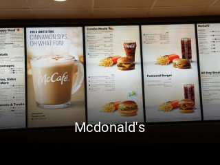 Mcdonald's