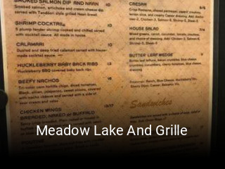 Meadow Lake And Grille