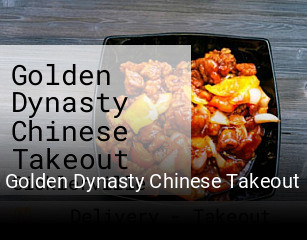 Golden Dynasty Chinese Takeout