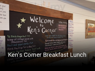 Ken's Corner Breakfast Lunch