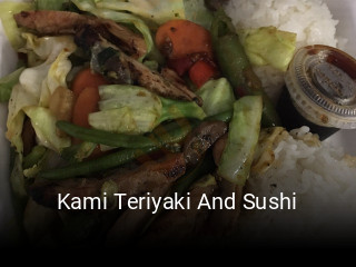 Kami Teriyaki And Sushi