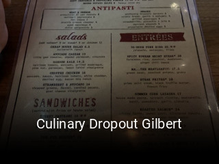 Culinary Dropout Gilbert