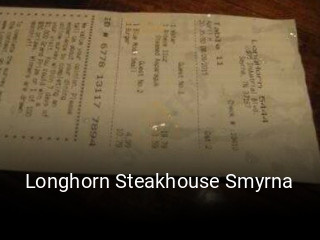 Longhorn Steakhouse Smyrna