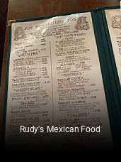 Rudy's Mexican Food