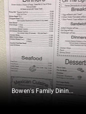 Bowen's Family Dining