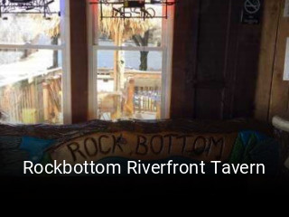 Rockbottom Riverfront Tavern