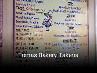 Tomas Bakery Takeria