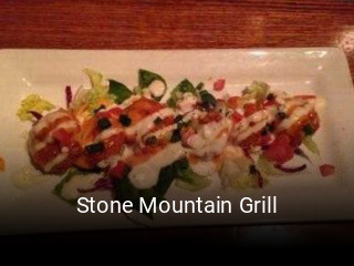 Stone Mountain Grill