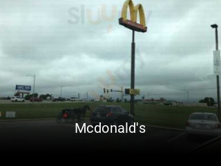 Mcdonald's