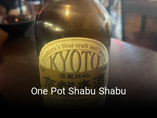 One Pot Shabu Shabu