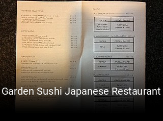 Garden Sushi Japanese Restaurant