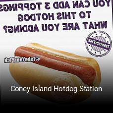 Coney Island Hotdog Station