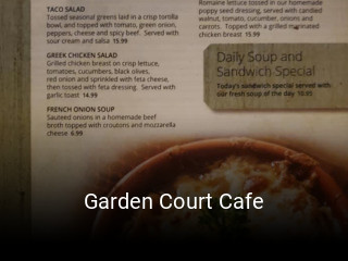 Garden Court Cafe