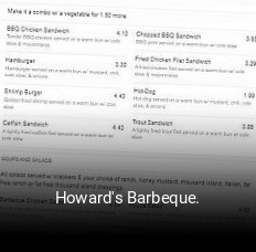 Howard's Barbeque.