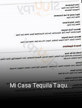 Mi Casa Tequila Taqueria