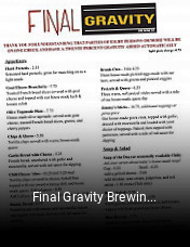 Final Gravity Brewing Company