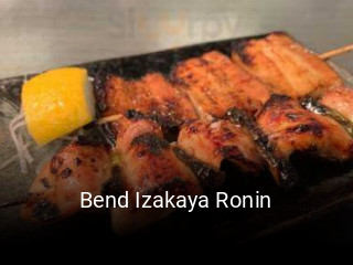 Bend Izakaya Ronin